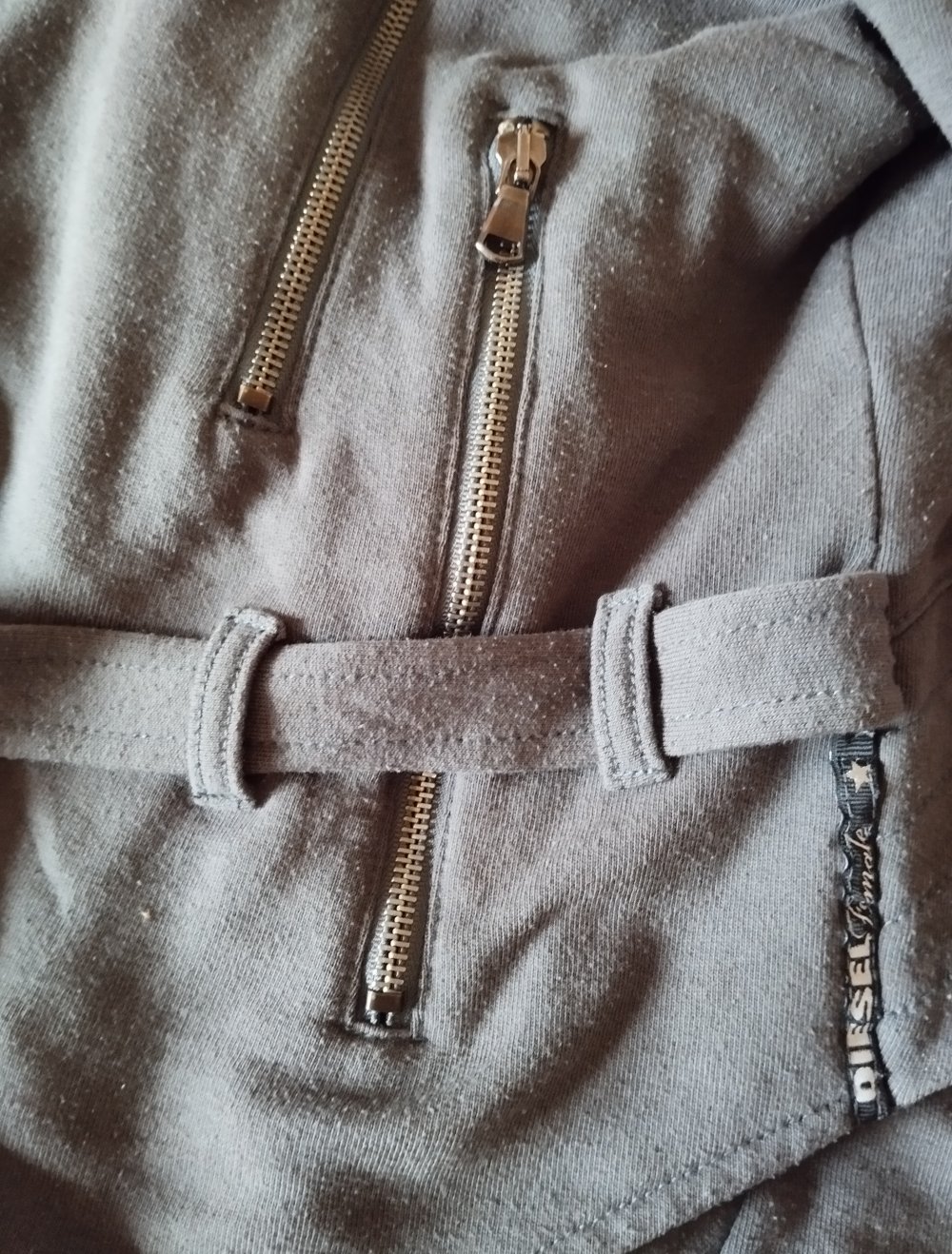 Graue Übergangsjacke von Diesel