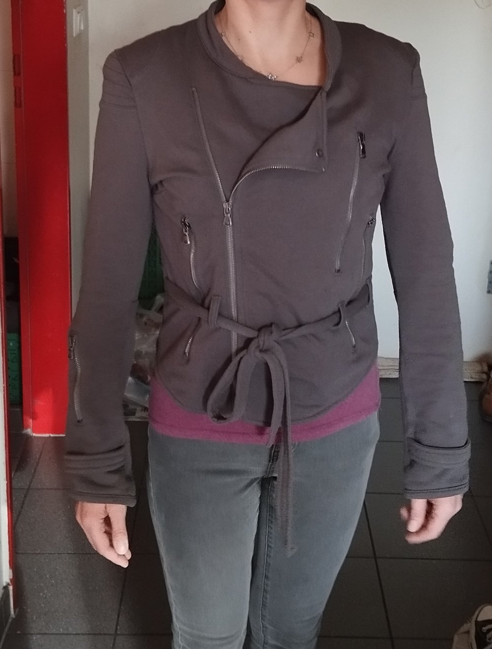 Graue Übergangsjacke von Diesel