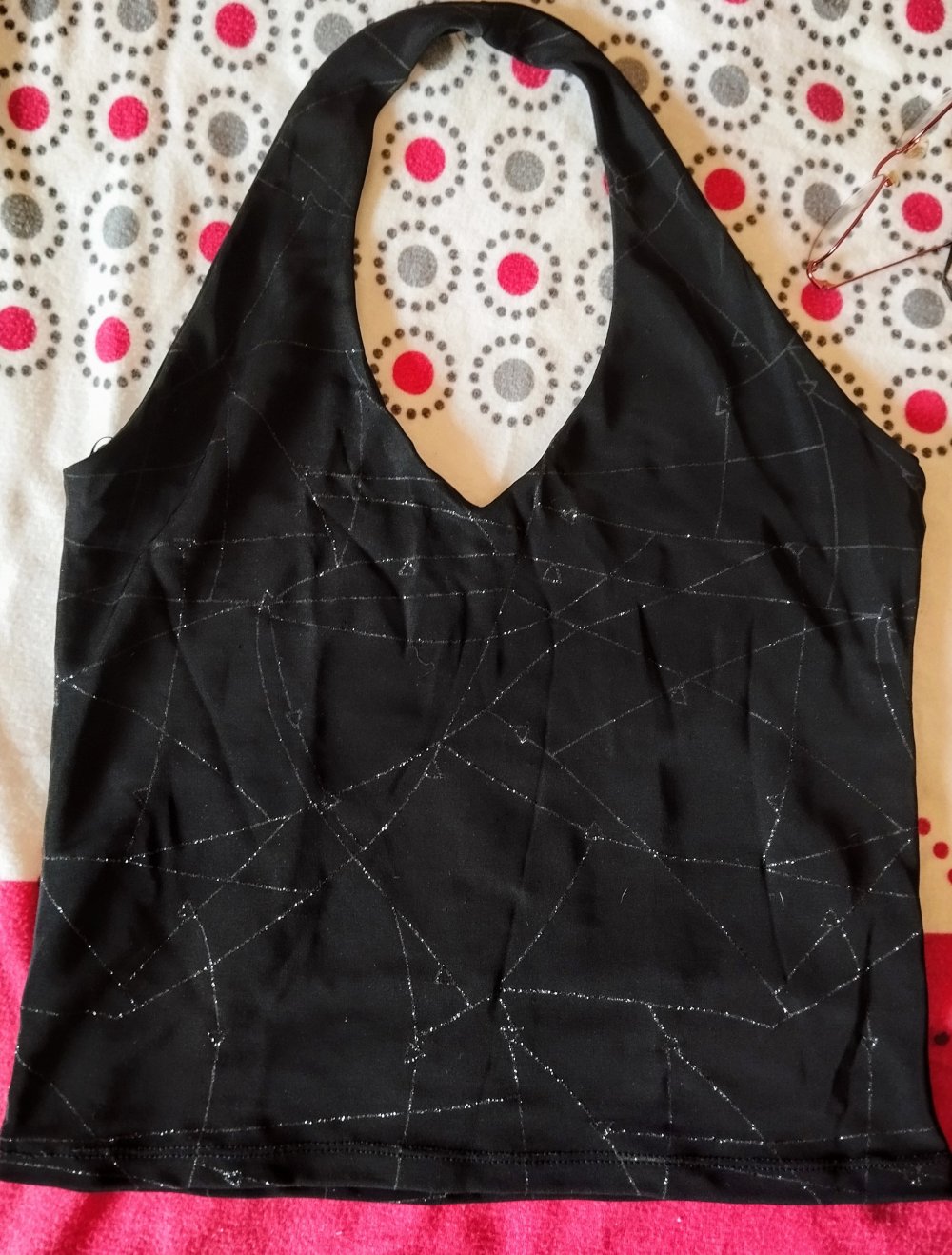 Neck holder Oberteil Schwarz