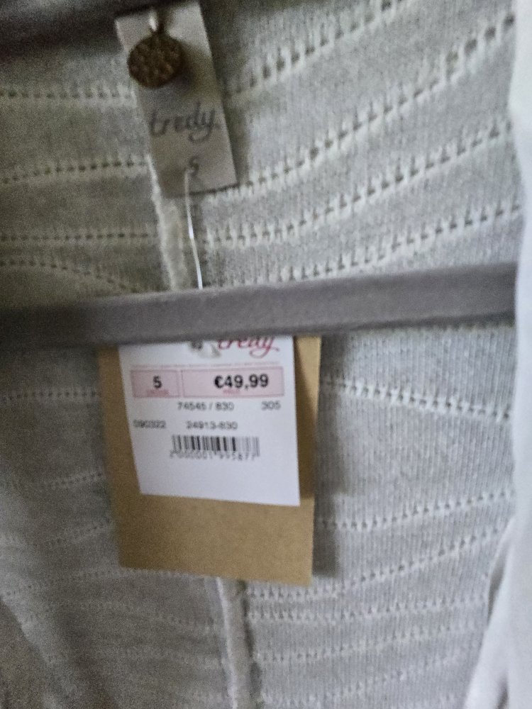 Silberfarbener (hellgrauer) Sommermantel Tredy ungetragen Gr. 50/52