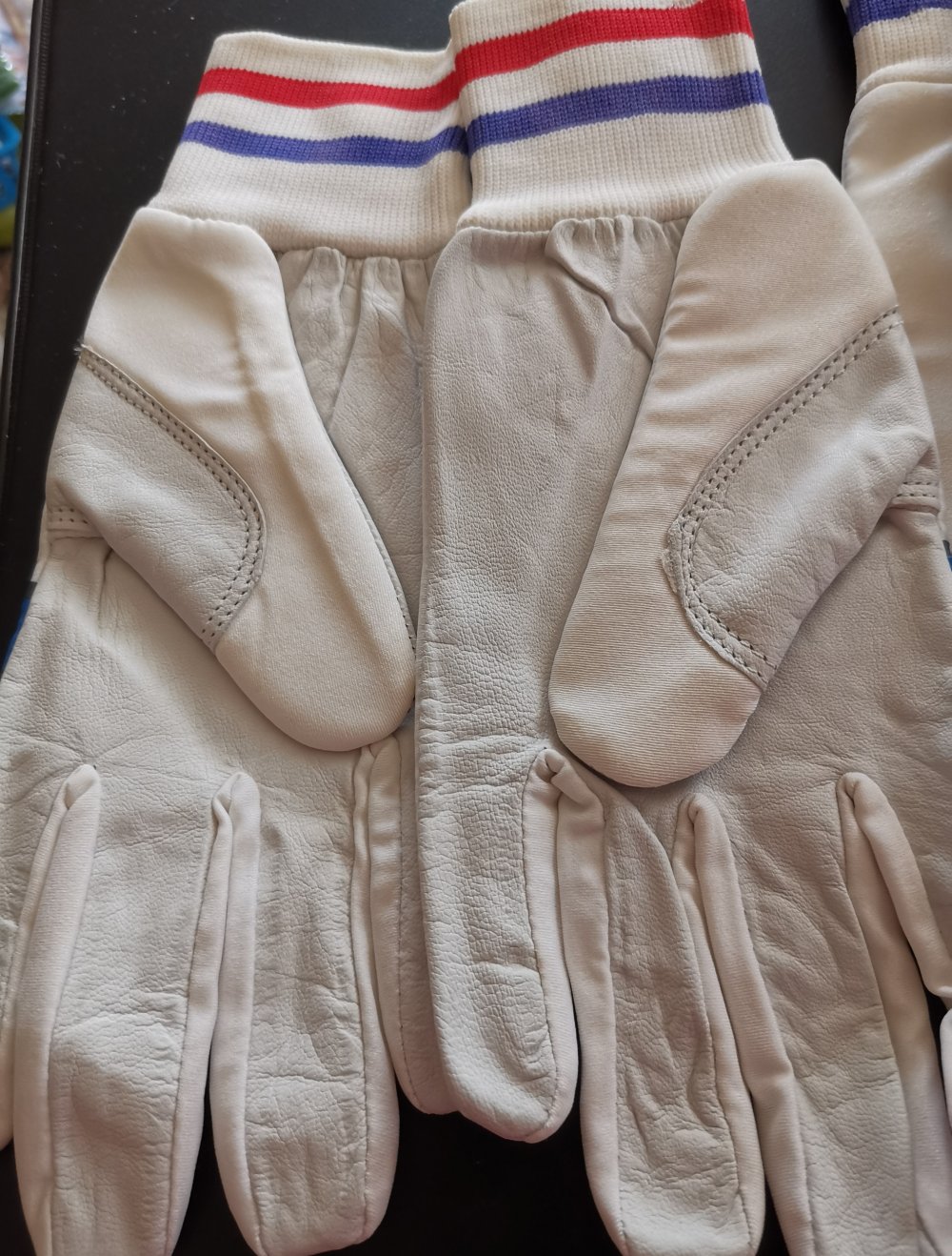 2 Paare Langlauf Handschuhe Lycra und echte Leder