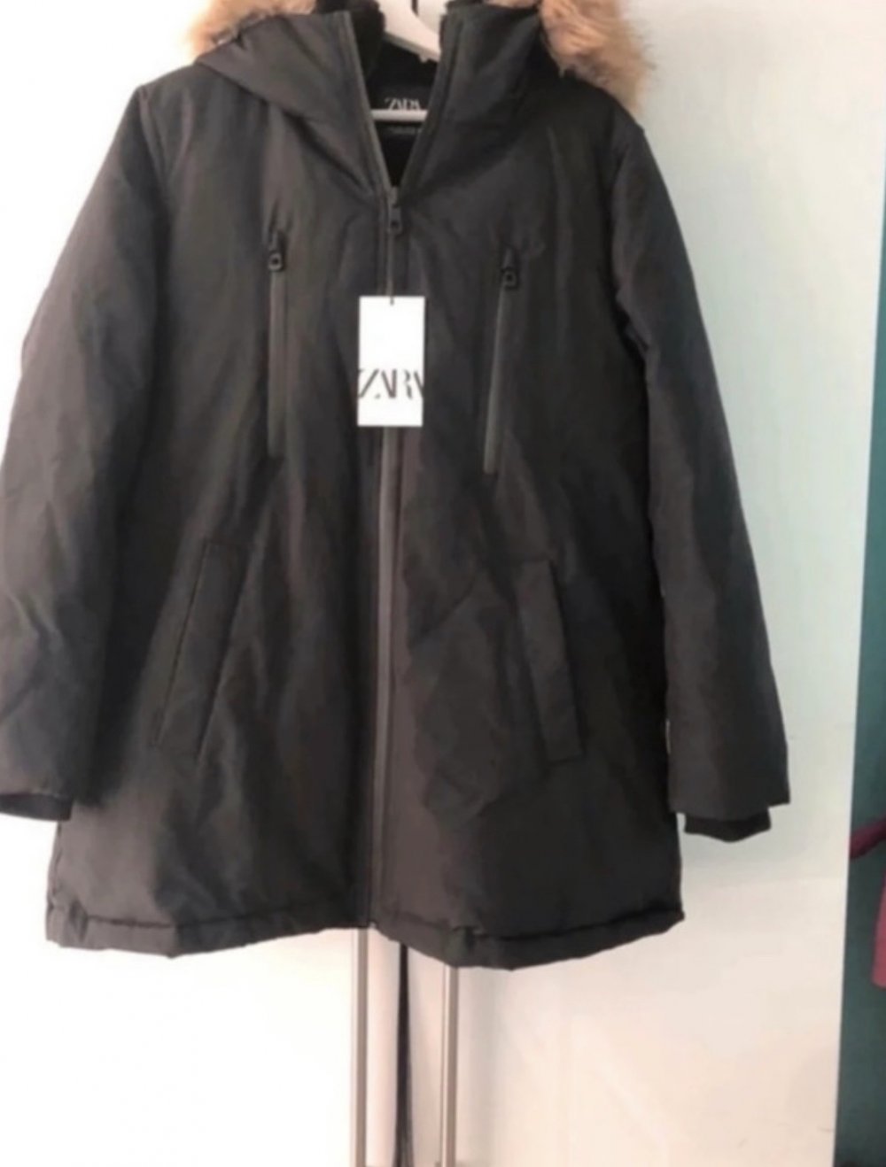 Winterjacke Parka gr.L neu Zara