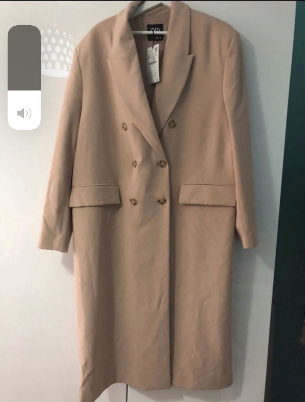 Lange Mantel gr.XL neu Zara