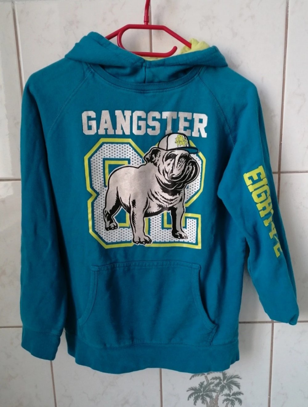 Kapuzenpullover Hoodie mit Hund
