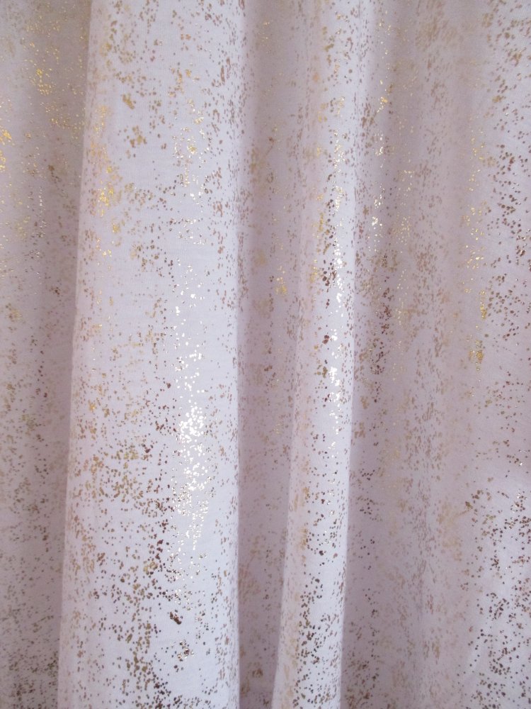 neues damen oberteil gr. xxl weiß gold lange ärmel 