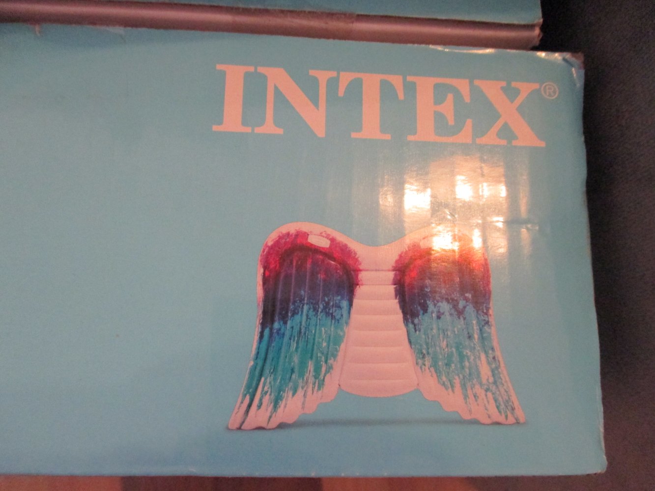 nagelneue engelsflügel luftmatratze 