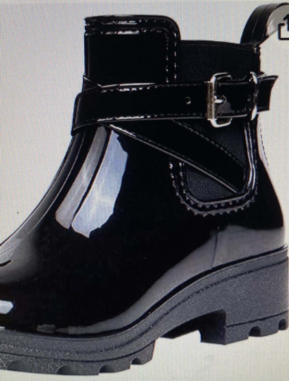 Damengummistiefelette