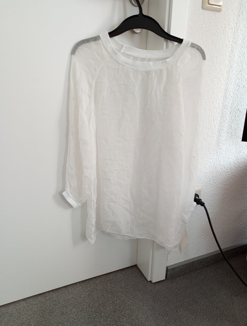 weiße Damentunika
