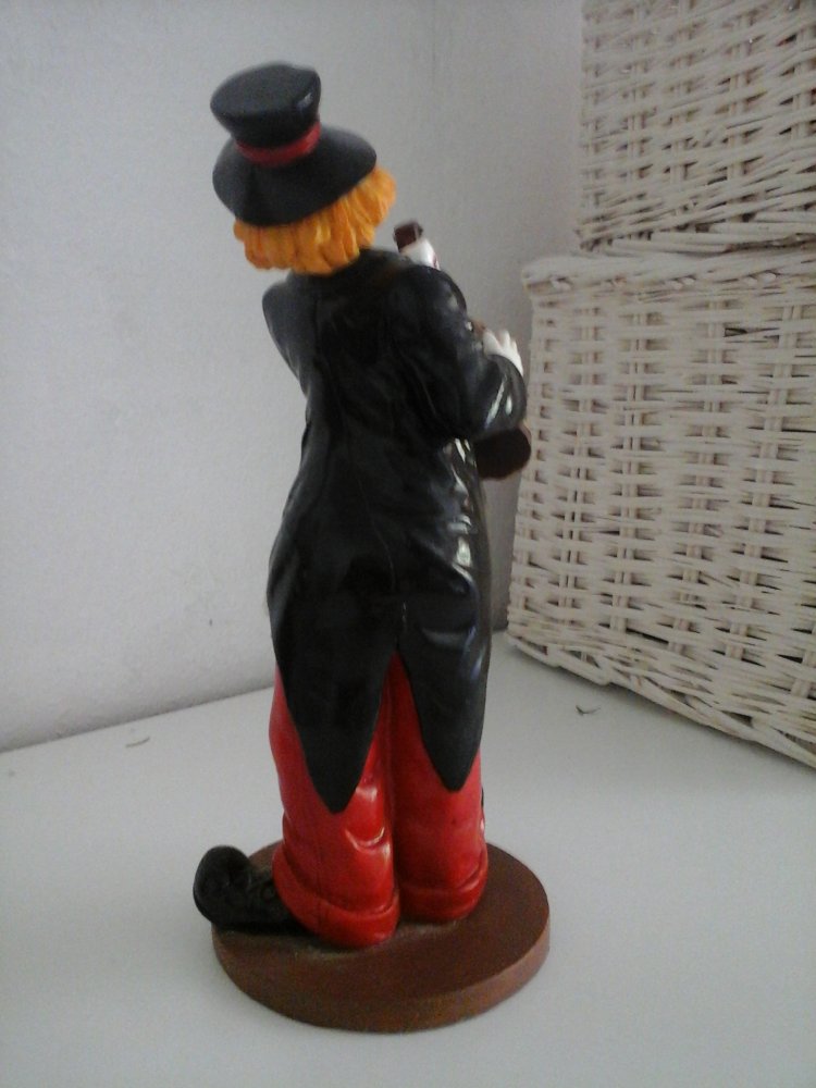 Sammlerstück-Deko, Clown 26 cm