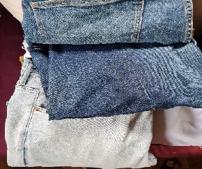 3 blaue Herren-Jeans- Latex-W34-C&A neuwertig