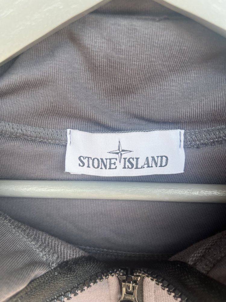 original Stone Island zip Sweatshirt/ troyer