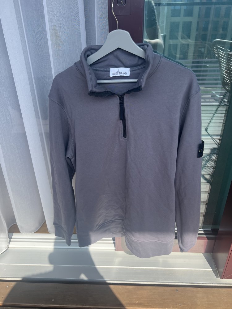 original Stone Island zip Sweatshirt/ troyer