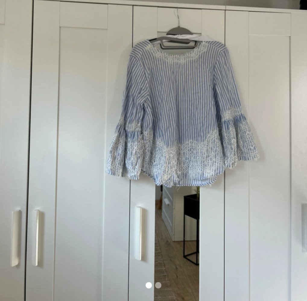 Bluse Zara gestreift