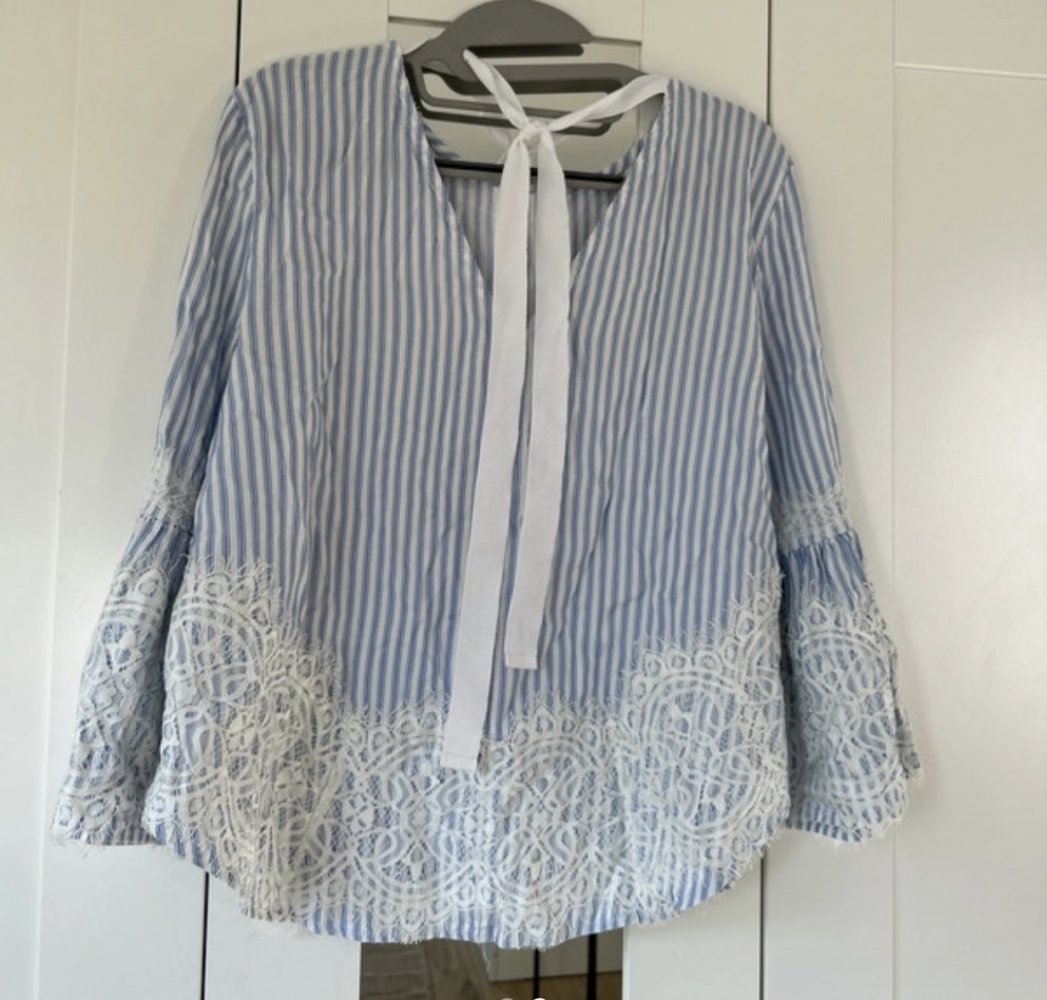 Bluse Zara gestreift