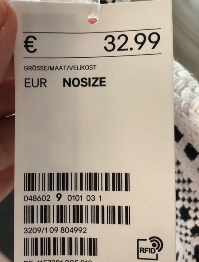 Neue Damenhandtasche in schwarz/weiß von H&M (komplett neu, mit Etikett)