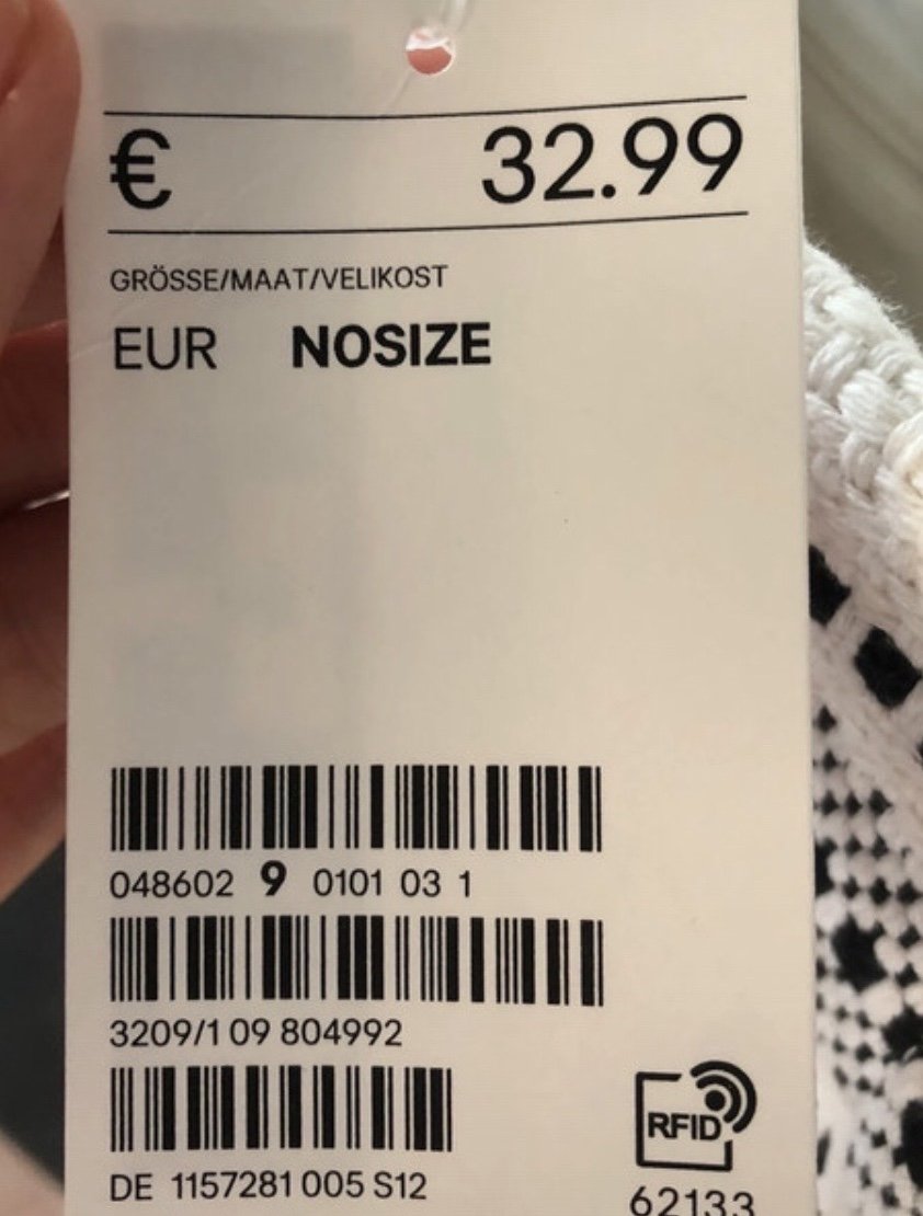 Neue Damenhandtasche in schwarz/weiß von H&M (komplett neu, mit Etikett)