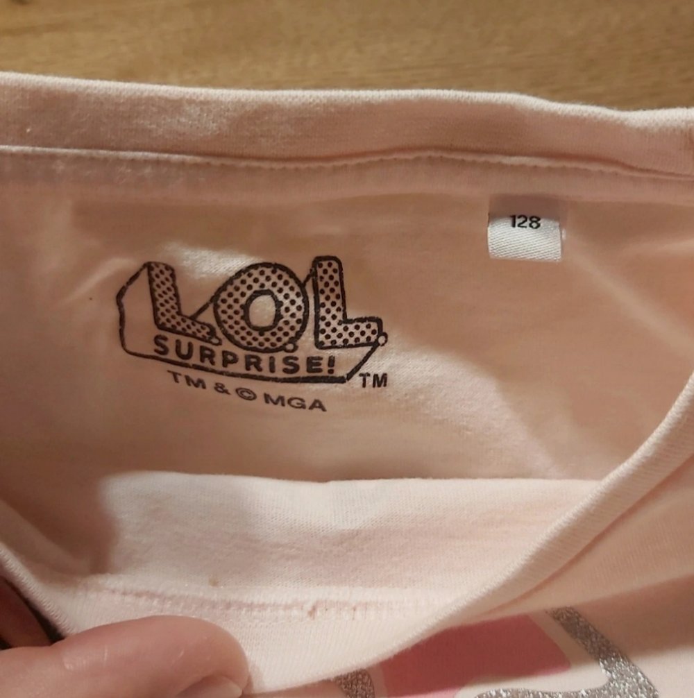 LOL Langarm Schlafanzug 2 teilig Größe 122/128