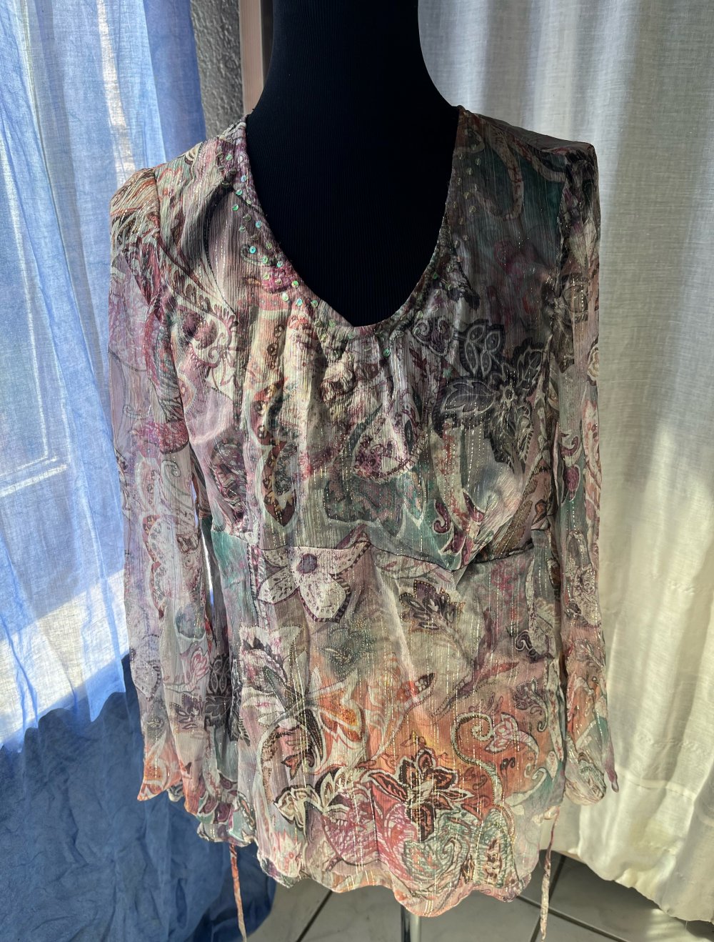 Tunika Emilia Lay 42, Seide