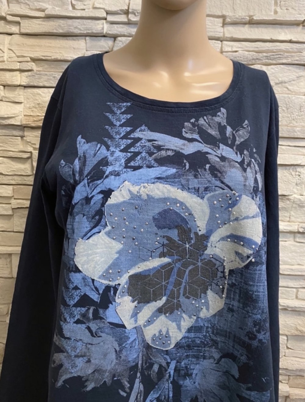 Langarmschirt von Fabiani Gr 40