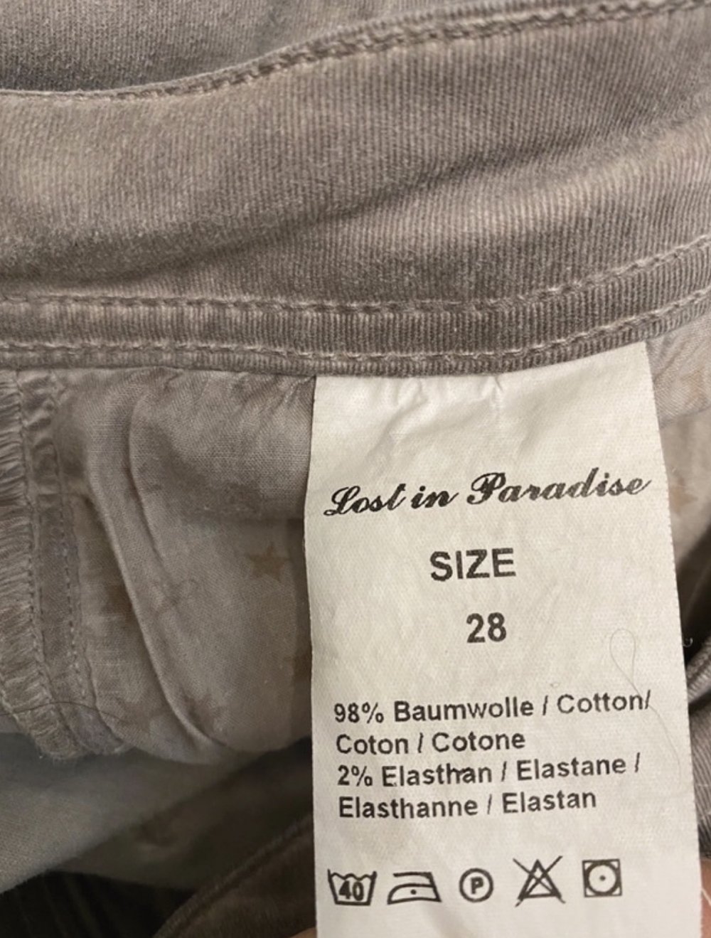 Hose von Lost in Paradise Gr 28. 36