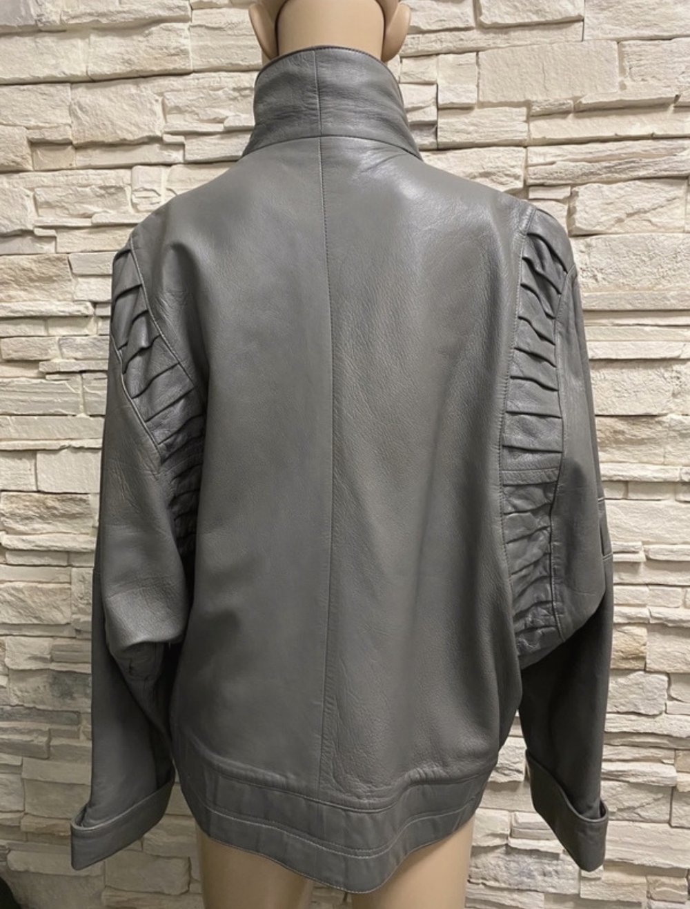 Leder Jacke von Bader Gr 38