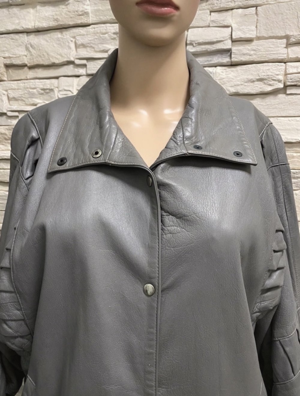 Leder Jacke von Bader Gr 38