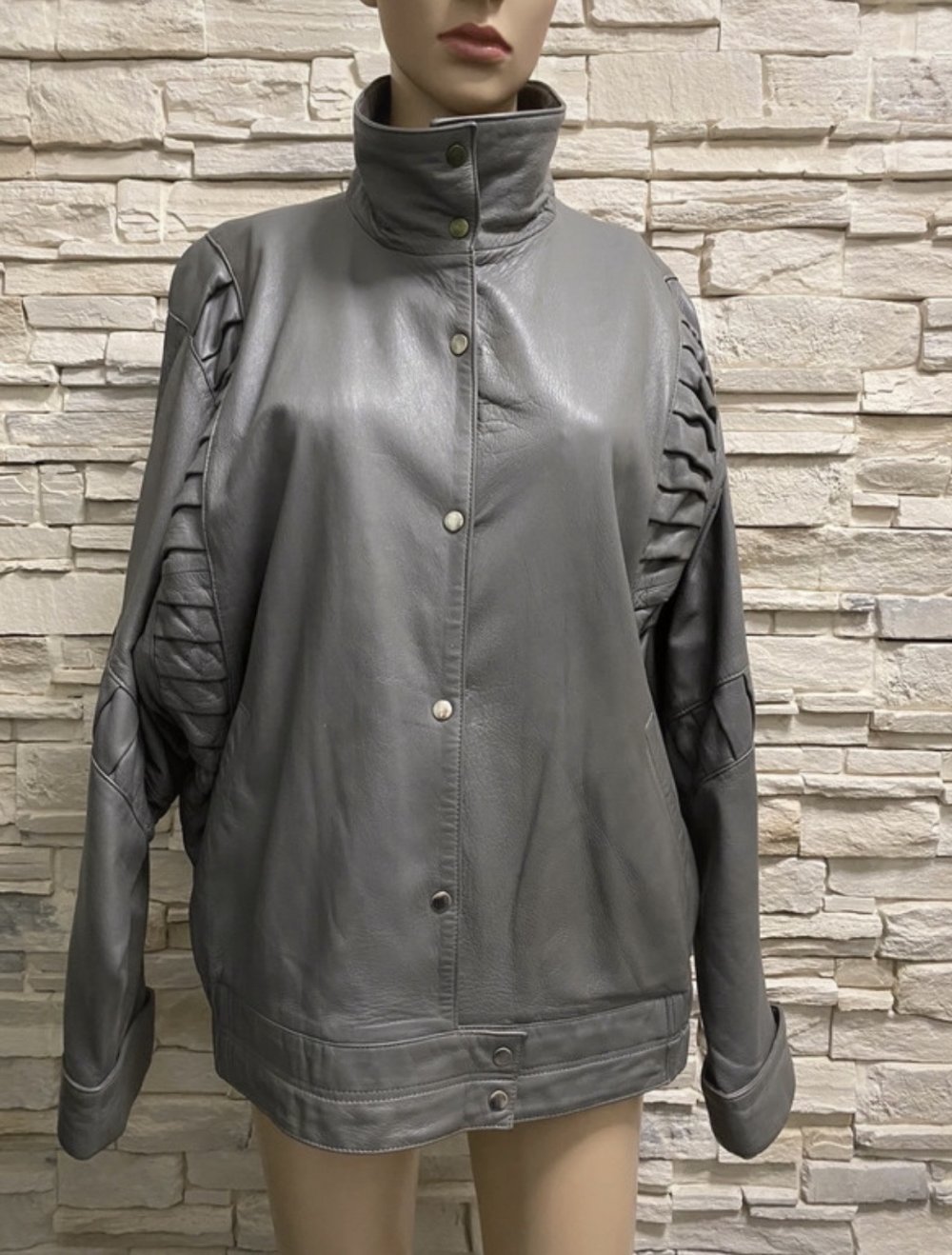 Leder Jacke von Bader Gr 38