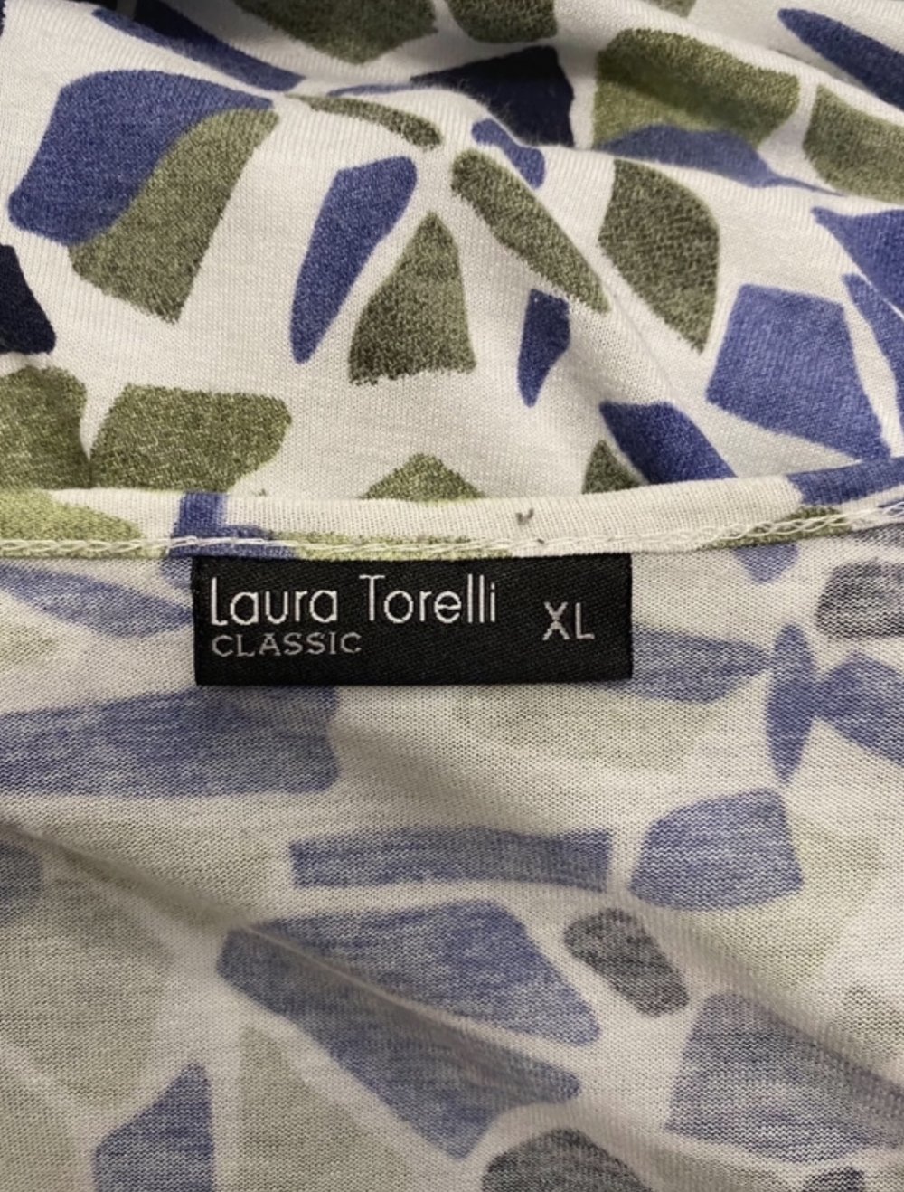 Langarmschirt von Laura Torelli Gr 42