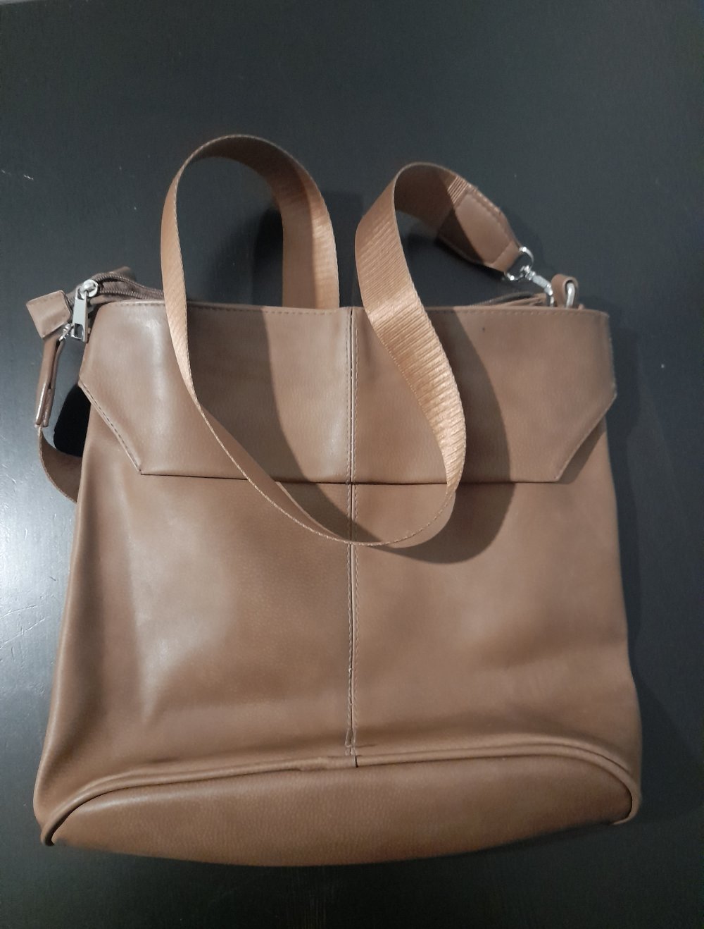 Braune Umhängetasche