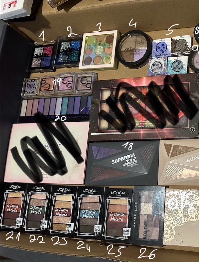 liedschatten Paletten