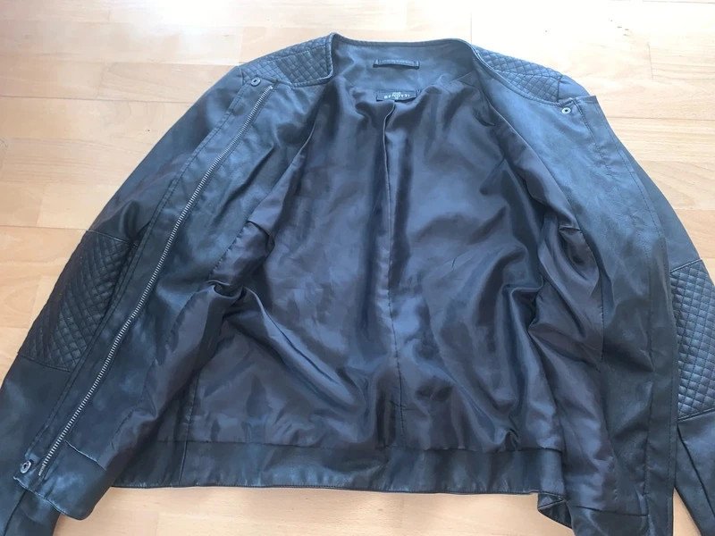 Gina Benotti Kunst Leder Jacke S 36 36-38 S - 36 + 36-38 (Angabe 38) 