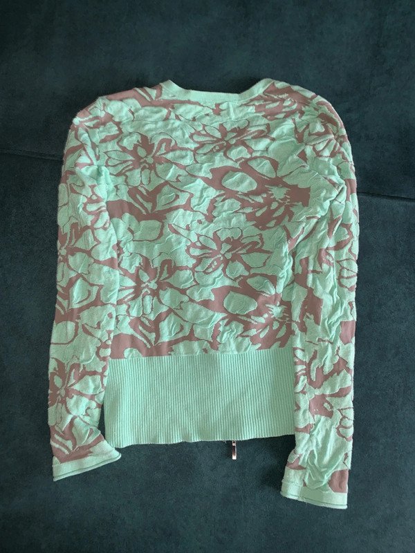 Süßes elegantes Cardigan Jäckchen Oberteil Biba Mint Grün 36