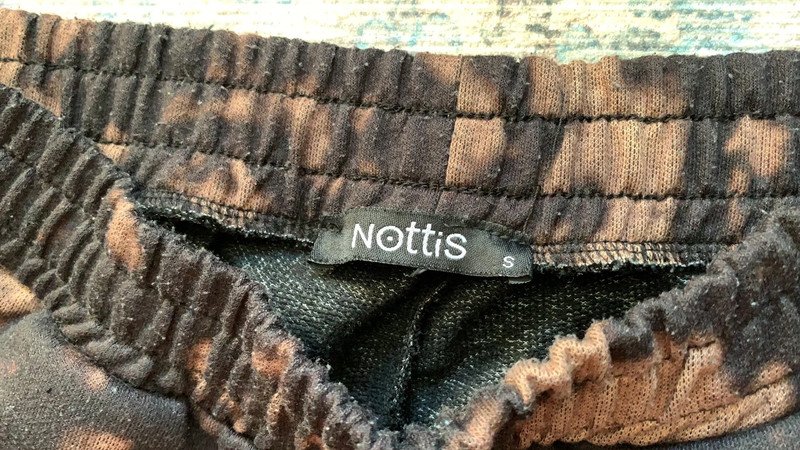 Cooler 2-teiler Batik Hausanzug Kurzpulli + Hose 34-36 +36 Als S Set Hose Oberteil 