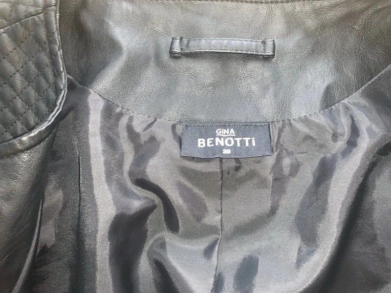 Gina Benotti Kunst Leder Jacke S 36 36-38 S - 36 + 36-38 (Angabe 38) 