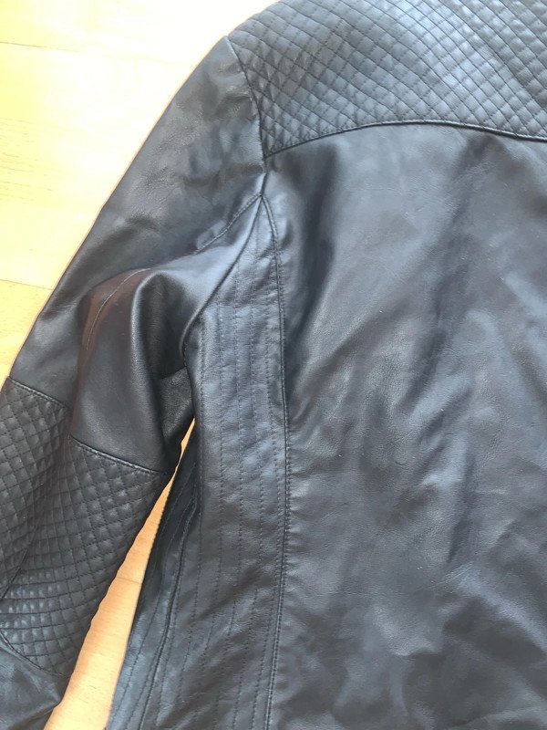 Gina Benotti Kunst Leder Jacke S 36 36-38 S - 36 + 36-38 (Angabe 38) 