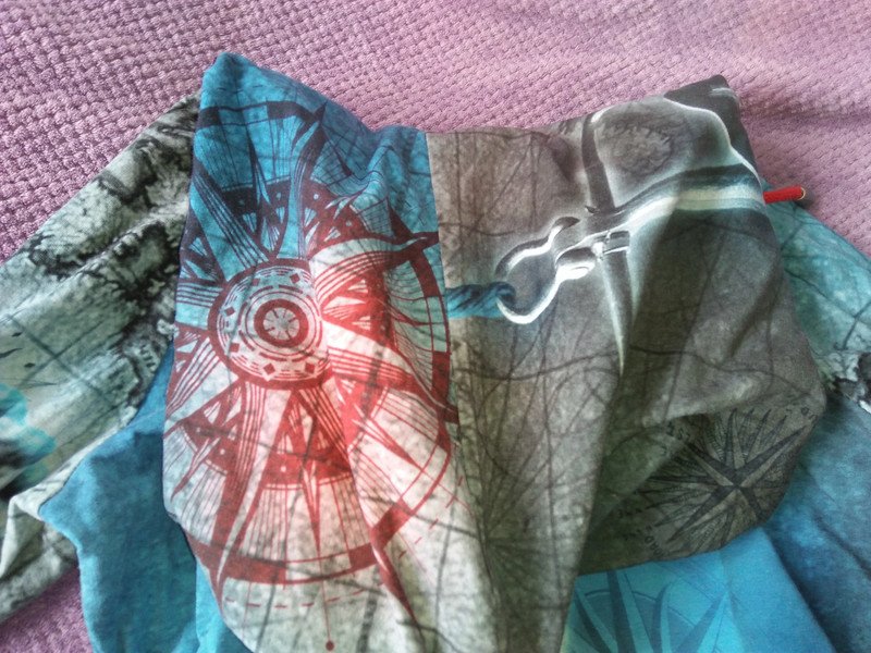 Nautistore Shirt Langarm Handmade Allein gegen den Wind 36 S Kapuze