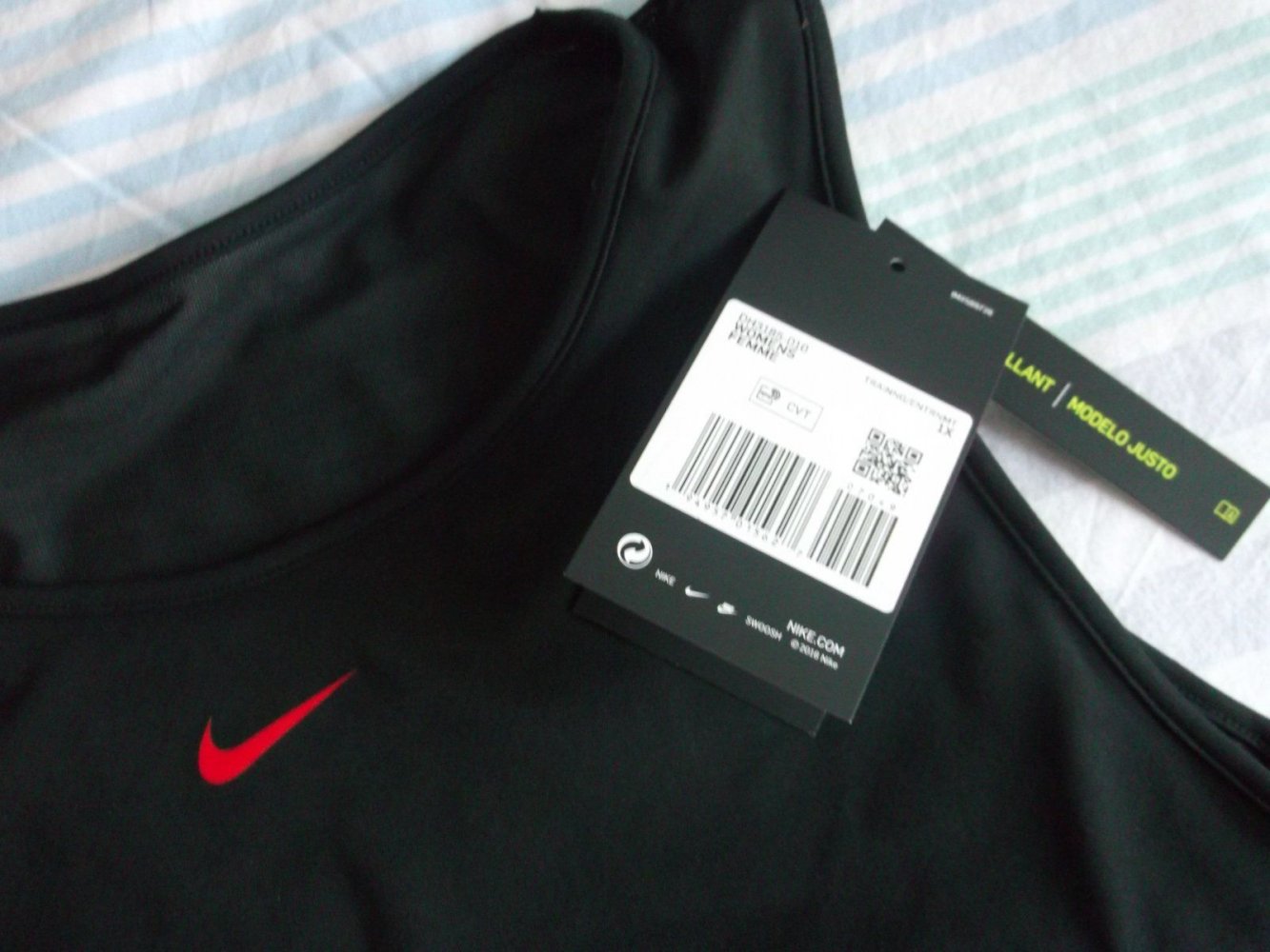 Nike Dry Dri-Fit kurzes Training Tank Top Gr.XL NEU