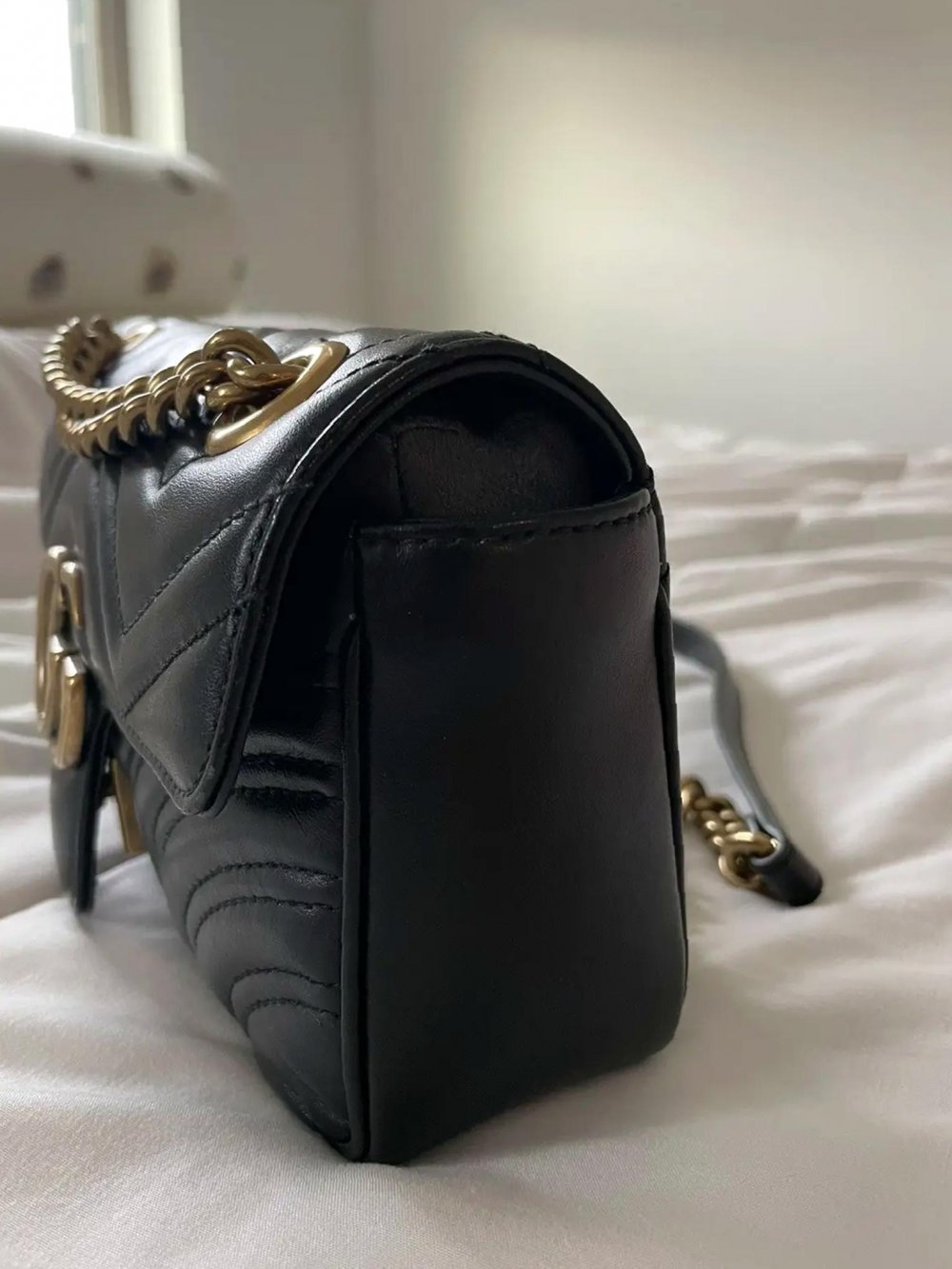 Verkaufe Gucci GG Marmont Small Tasche.