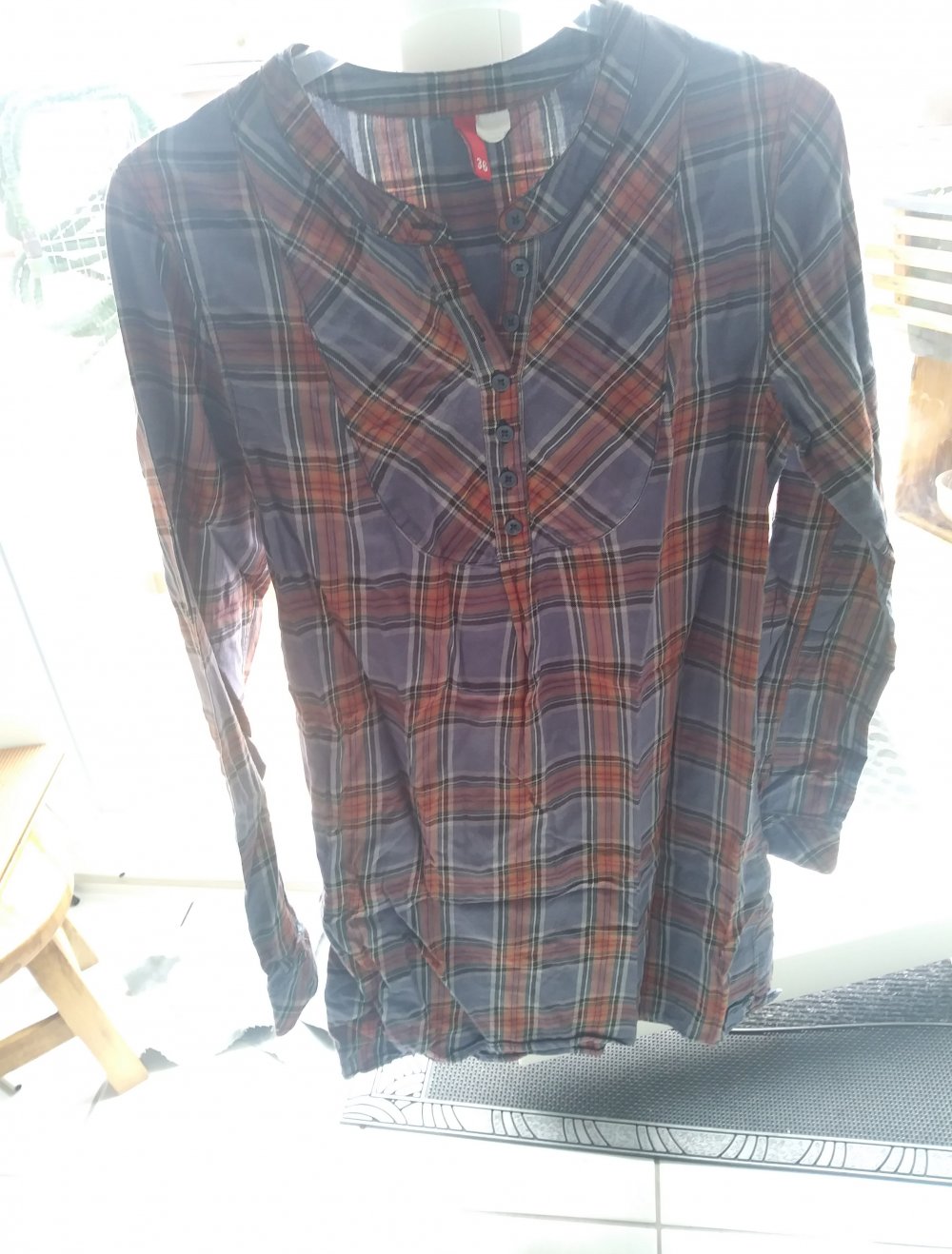 karierte damem bluse