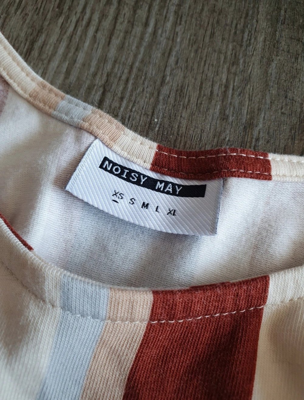 Noisy May Body Herbst Gestreift Gr. XS 34