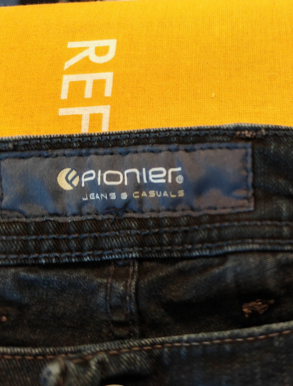 Herren Jeans Hose Gr. 70, blau, Pionier Peter 2561