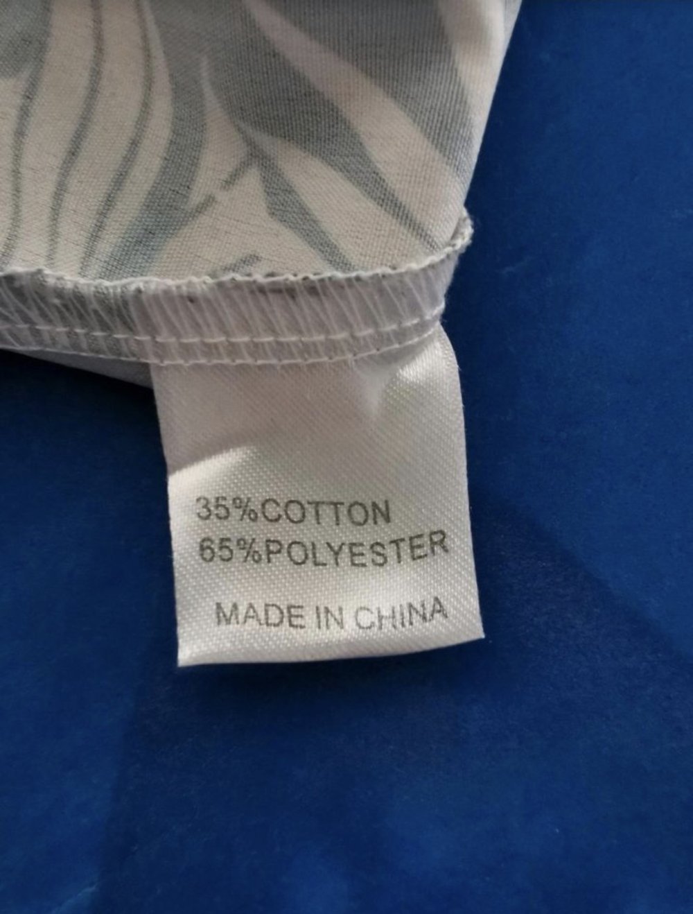 Kleid blau/weiß, A-Linie, knieumspielend, Carmen, 2XL od. 3XL (5)