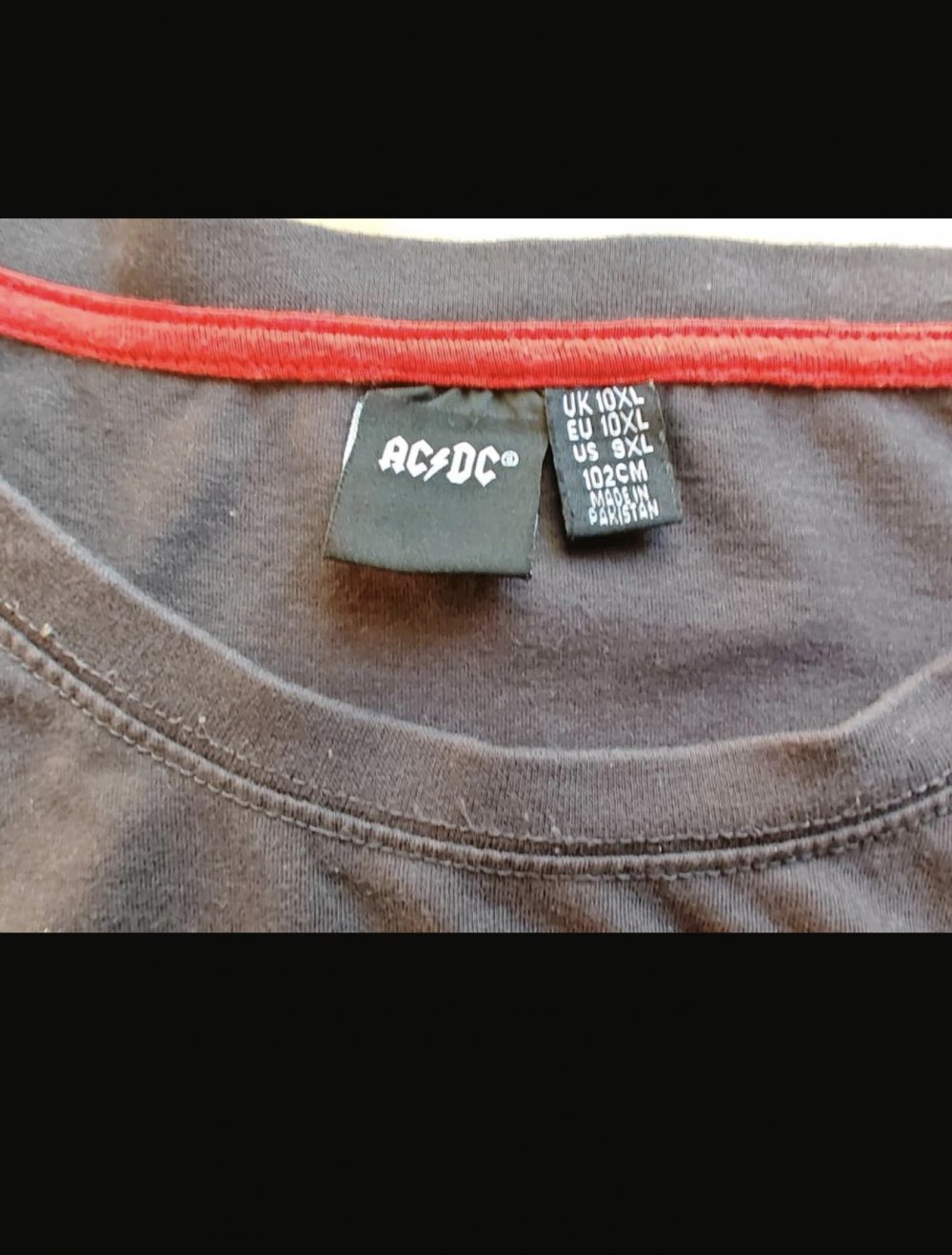 ACDC LIZENSIERT(2022), Männer Herren T-Shirt 10XL schwarz