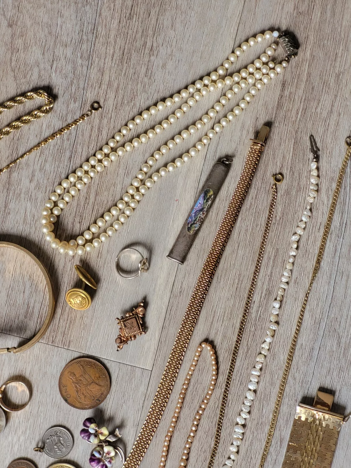 Schmuck Konvolut Nachlass Erbe 800 925 835 Uhr