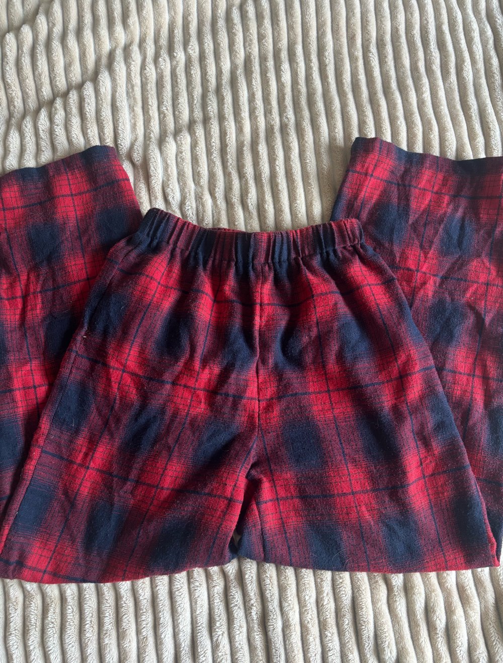 Karierte Schlafanzug Hose