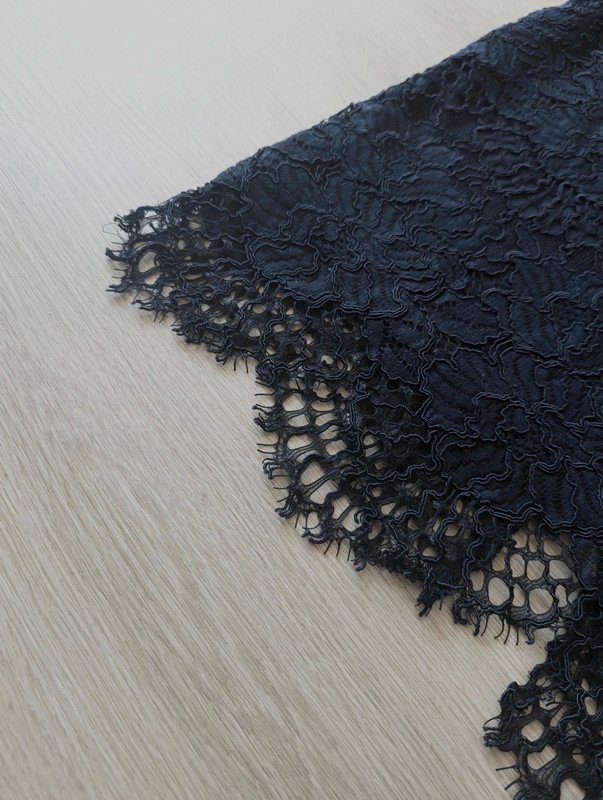 H&M Spitze Stoff Rock Blumenmuster Vintage Style Stiftrock