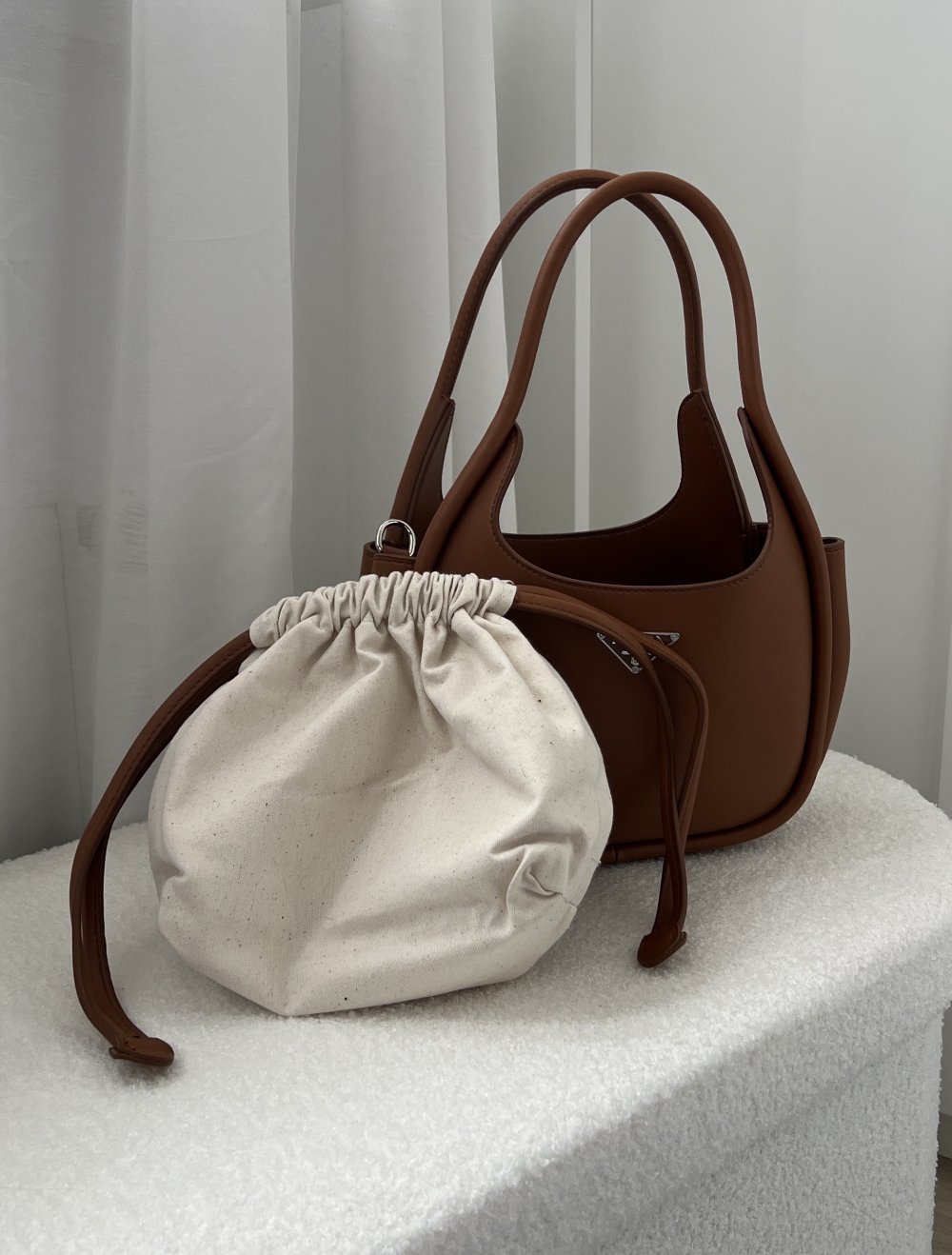 Handtasche braun Neu! mit innenbeutel