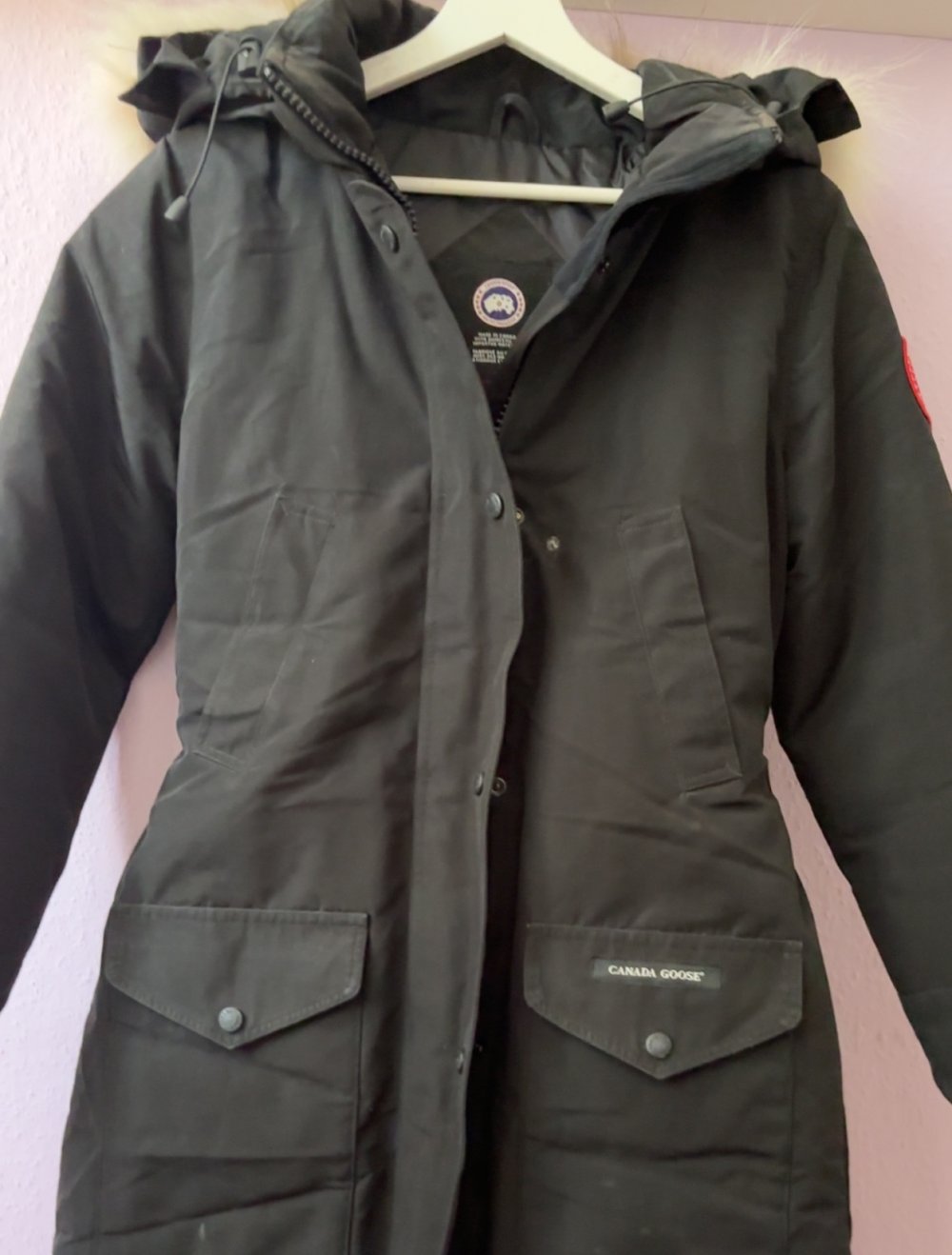 Winter Jacke mit Pelz