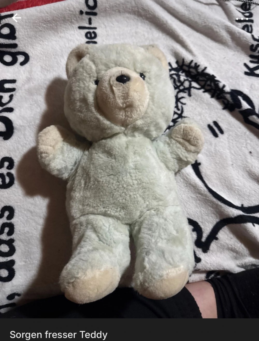 Sorgen fresse Teddy