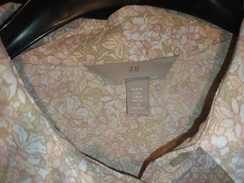 Blumenmuster Bluse Gr.M, H&M